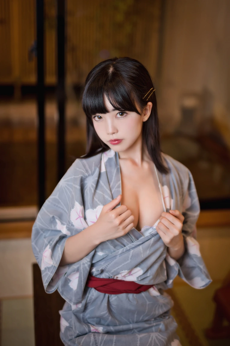 水淼Aqua《悠闲假日 浴衣》主题写真：20张全套美图