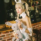 水淼Aqua《穹妹兔女郎》主题写真：9张全套美图