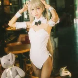 水淼Aqua《穹妹兔女郎》主题写真：9张全套美图