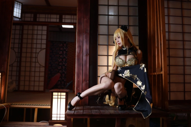 水淼Aqua《金瓶梅三人组》主题写真：72张全套美图