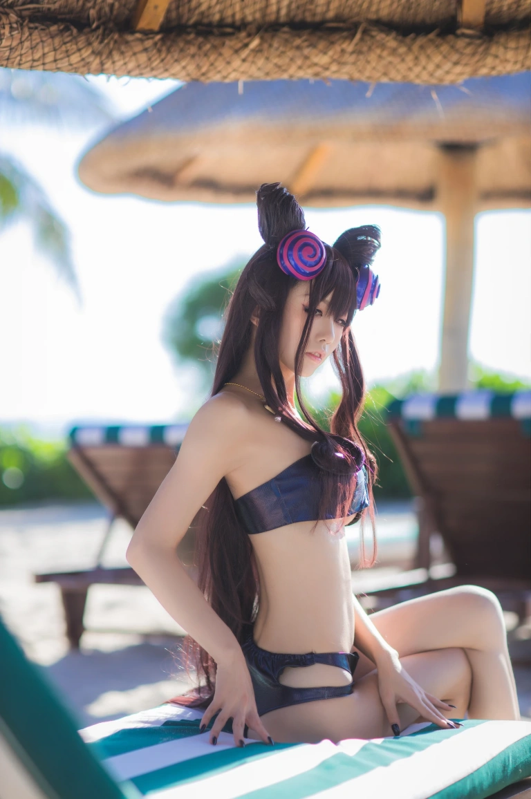 水淼Aqua《紫式部水着Ver》主题写真：41张全套美图
