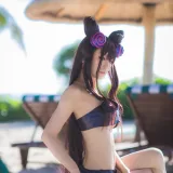 水淼Aqua《紫式部水着Ver》主题写真：41张全套美图