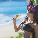 水淼Aqua《紫式部水着Ver》主题写真：41张全套美图