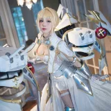 水淼Aqua《圣女贞德》主题写真：40张全套美图