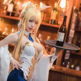 水淼Aqua《白枪呆》主题写真：26张全套美图
