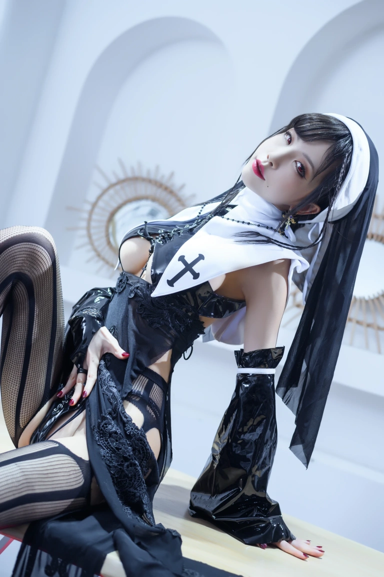 水淼Aqua《修女》主题写真：42张全套美图