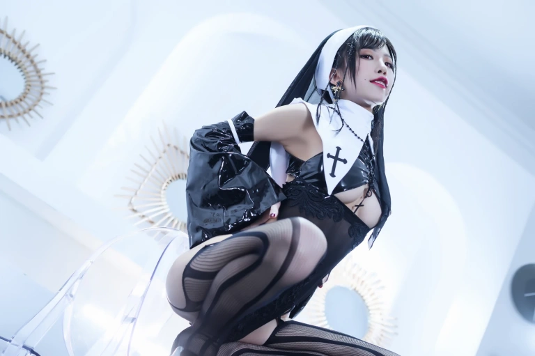 水淼Aqua《修女》主题写真：42张全套美图