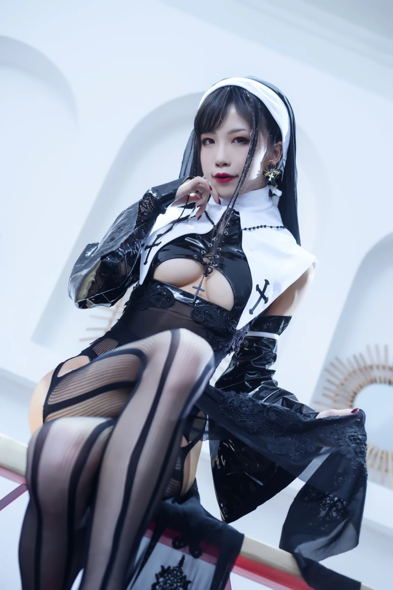 水淼Aqua《修女》主题写真：42张全套美图