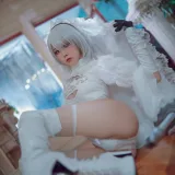 水淼Aqua《黑白2B》主题写真：55张全套美图