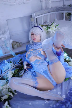 水淼Aqua《冰雪2b》主题写真：110张全套美图
