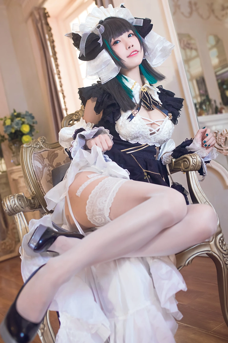 水淼Aqua《柴郡》主题写真：35张全套美图