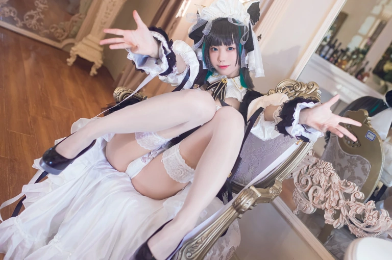 水淼Aqua《柴郡》主题写真：35张全套美图