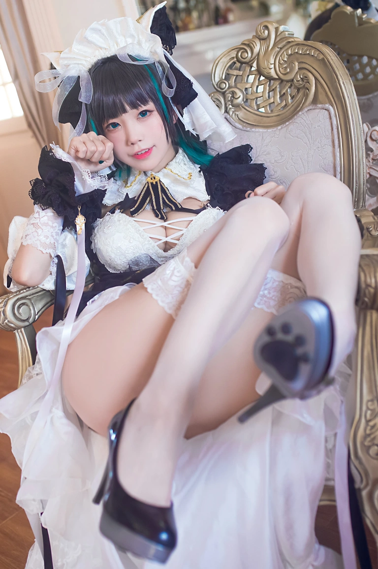 水淼Aqua《柴郡》主题写真：35张全套美图