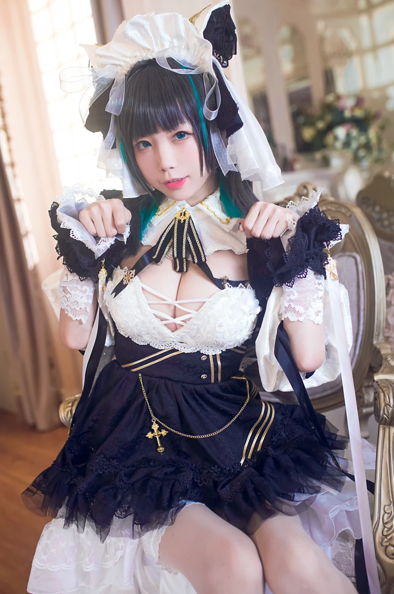 水淼Aqua《柴郡》主题写真：35张全套美图