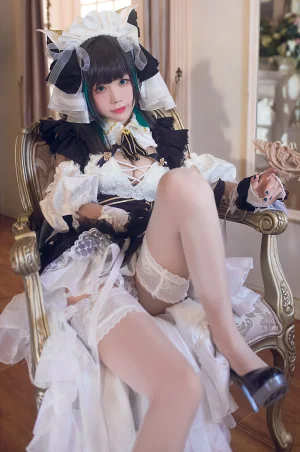 水淼Aqua《柴郡》主题写真：35张全套美图