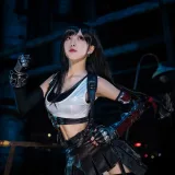 水淼Aqua《蒂法原皮》主题写真：20张全套美图