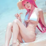 水淼Aqua《絮库夫》主题写真：35张全套美图