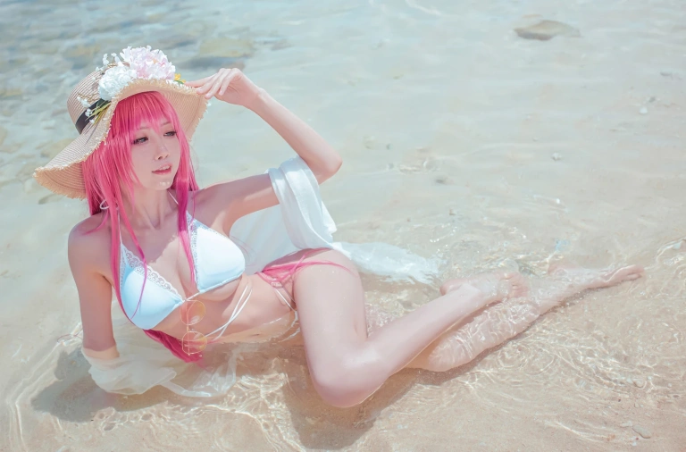 水淼Aqua《絮库夫》主题写真：35张全套美图