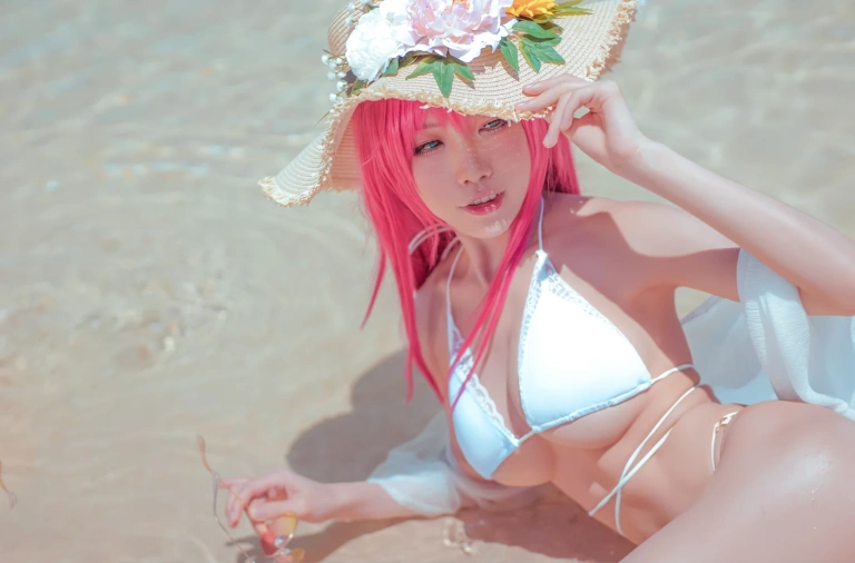 水淼Aqua《絮库夫》主题写真：35张全套美图