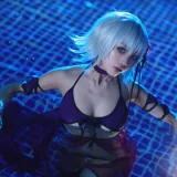 水淼Aqua《贞德泳装》主题写真：41张全套美图