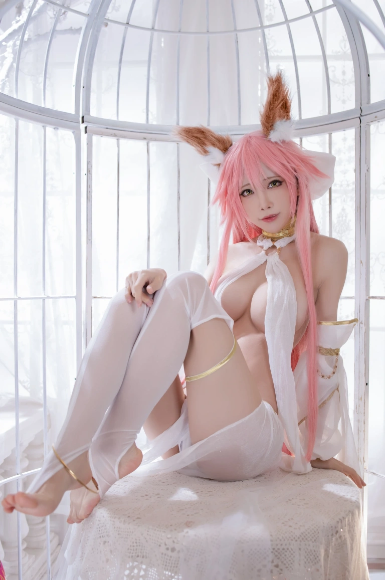 水淼Aqua《尼禄&玉藻前》主题写真：86张全套美图
