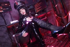 水淼Aqua《杀生院 祈荒警服》主题写真：60张全套美图