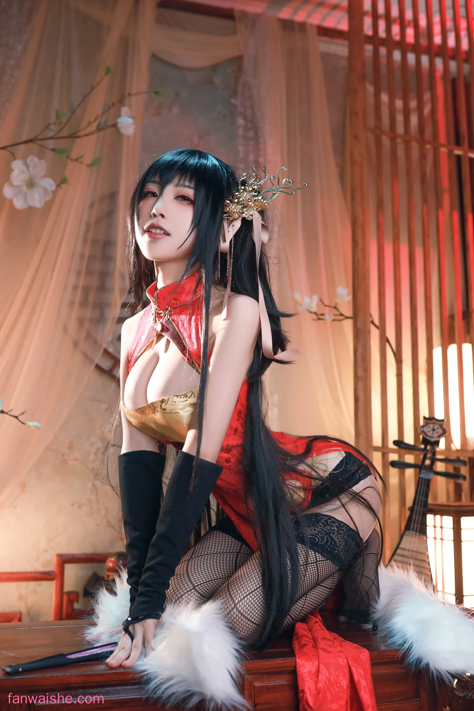 水淼Aqua 水淼Aqua NO.074 - 大凤 旗袍