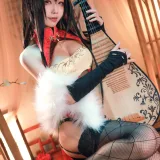 水淼Aqua《大凤 旗袍》主题写真：40张全套美图