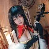 水淼Aqua《大凤 旗袍》主题写真：40张全套美图