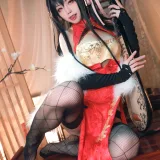 水淼Aqua《大凤 旗袍》主题写真：40张全套美图