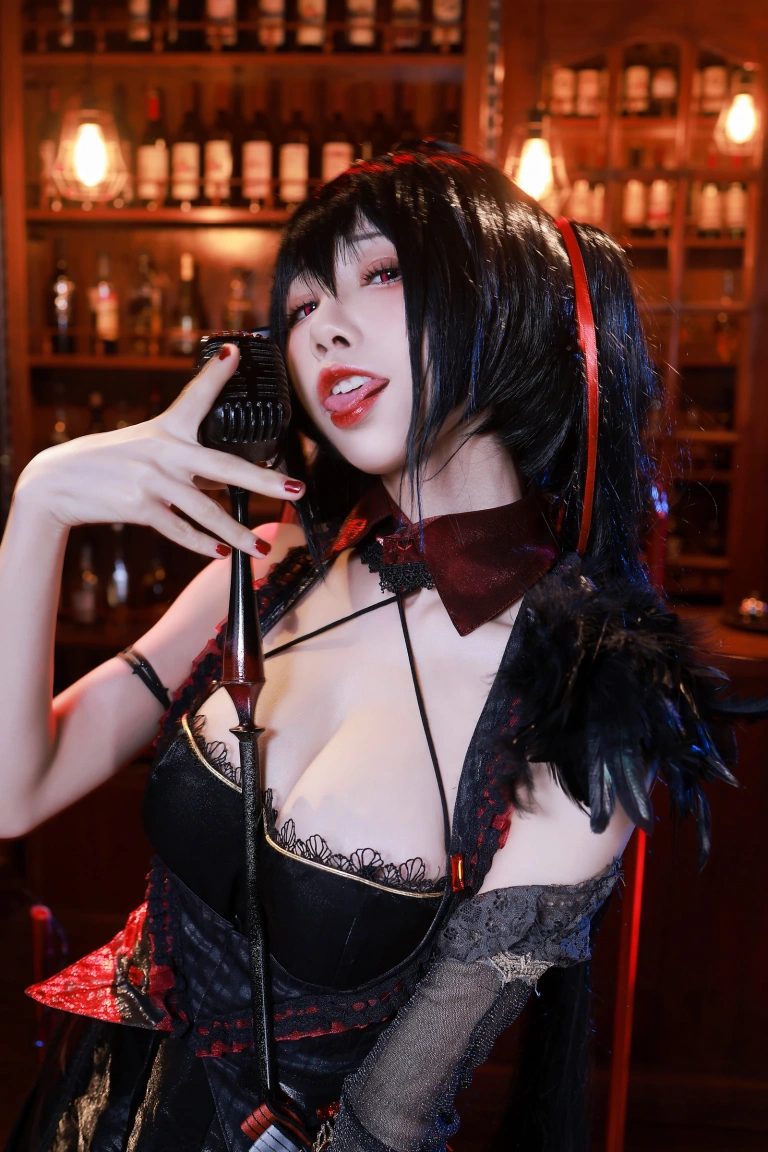 水淼Aqua《大凤 打歌服》主题写真：45张全套美图