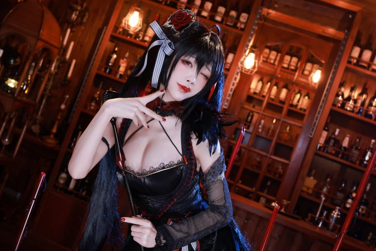 水淼Aqua《大凤 打歌服》主题写真：45张全套美图