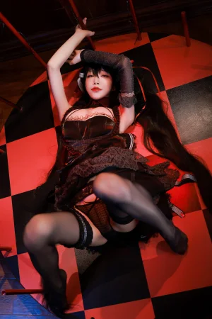 水淼Aqua《大凤 打歌服》主题写真：45张全套美图