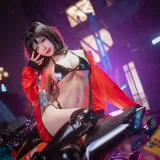 水淼Aqua《大凤 机车》主题写真：33张全套美图