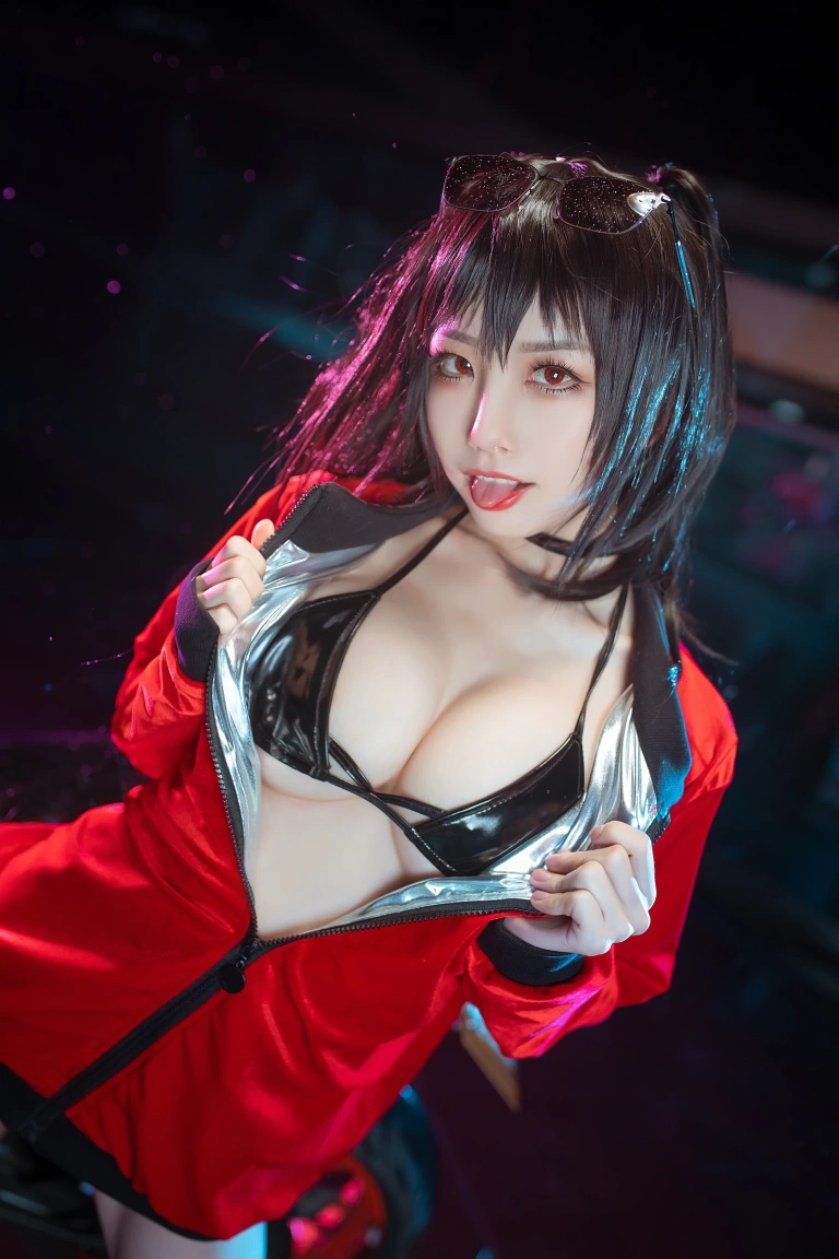 水淼Aqua《大凤 机车》主题写真：33张全套美图