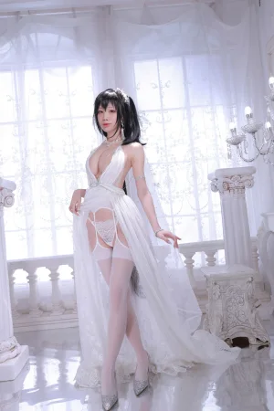 水淼Aqua《大凤 婚纱》主题写真：85张全套美图