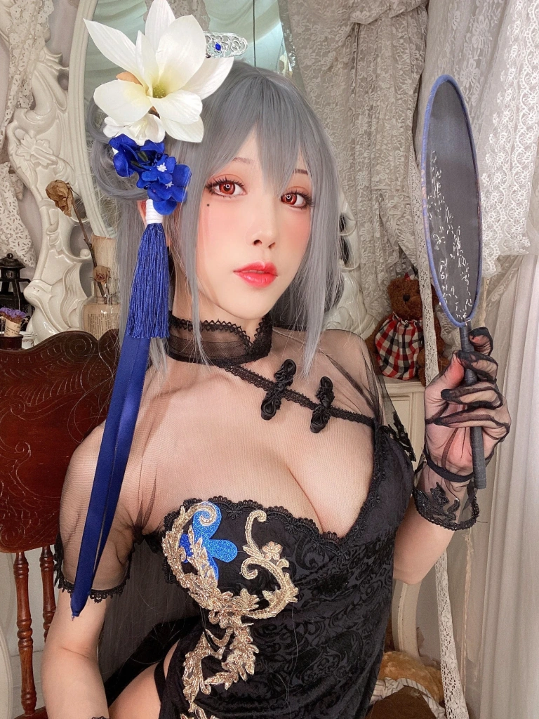 水淼Aqua《新春四组 路易九世》主题写真：52张全套美图，含1个视频