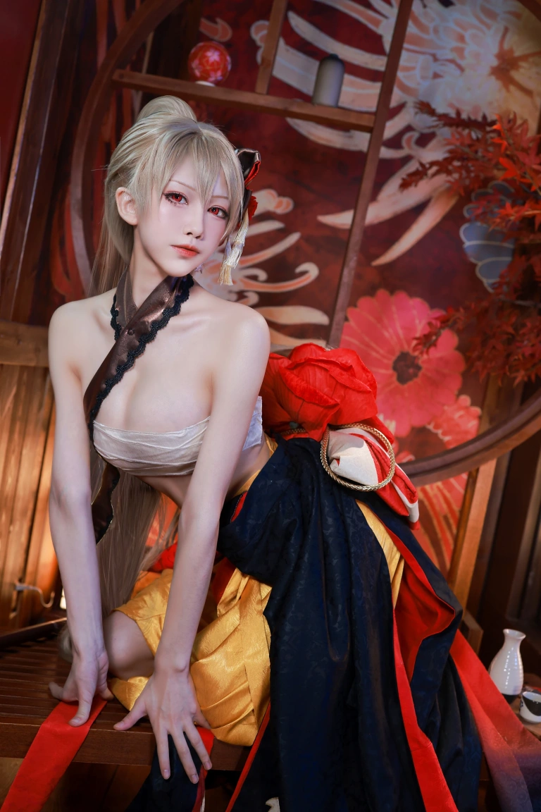 水淼Aqua《新春四组 让巴尔》主题写真：21张全套美图