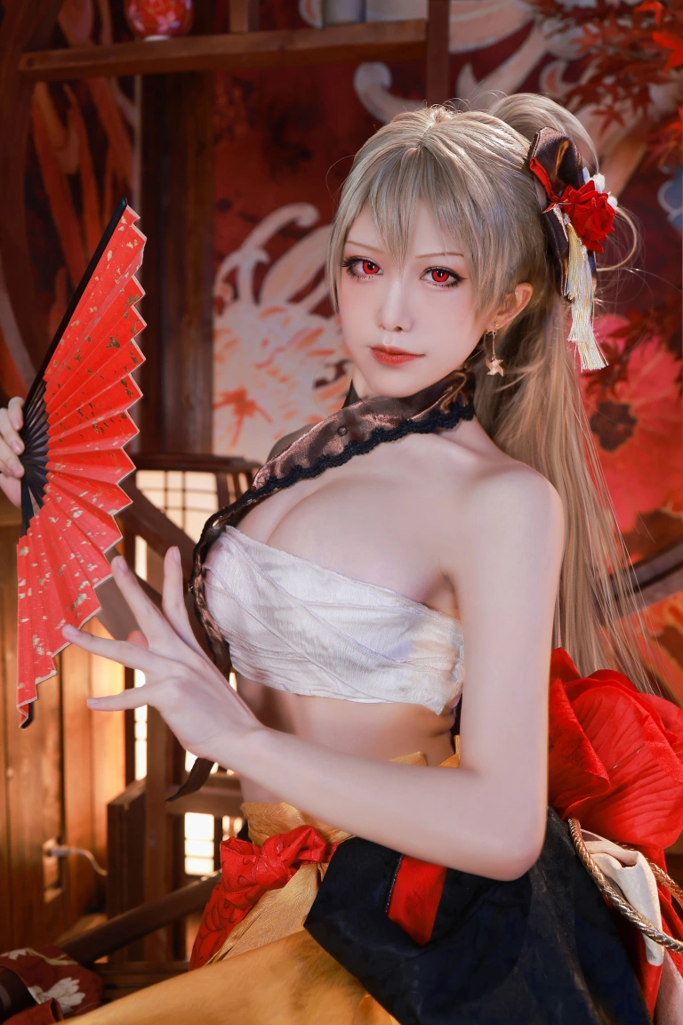 水淼Aqua《新春四组 让巴尔》主题写真：21张全套美图