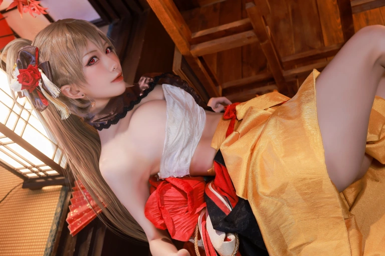 水淼Aqua《新春四组 让巴尔》主题写真：21张全套美图