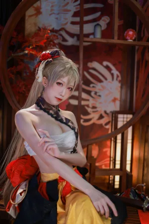 水淼Aqua《新春四组 让巴尔》主题写真：21张全套美图