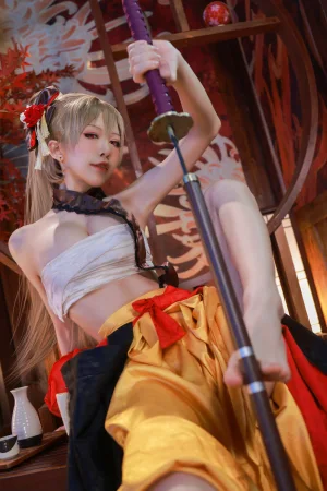 水淼Aqua《新春四组 让巴尔》主题写真：21张全套美图