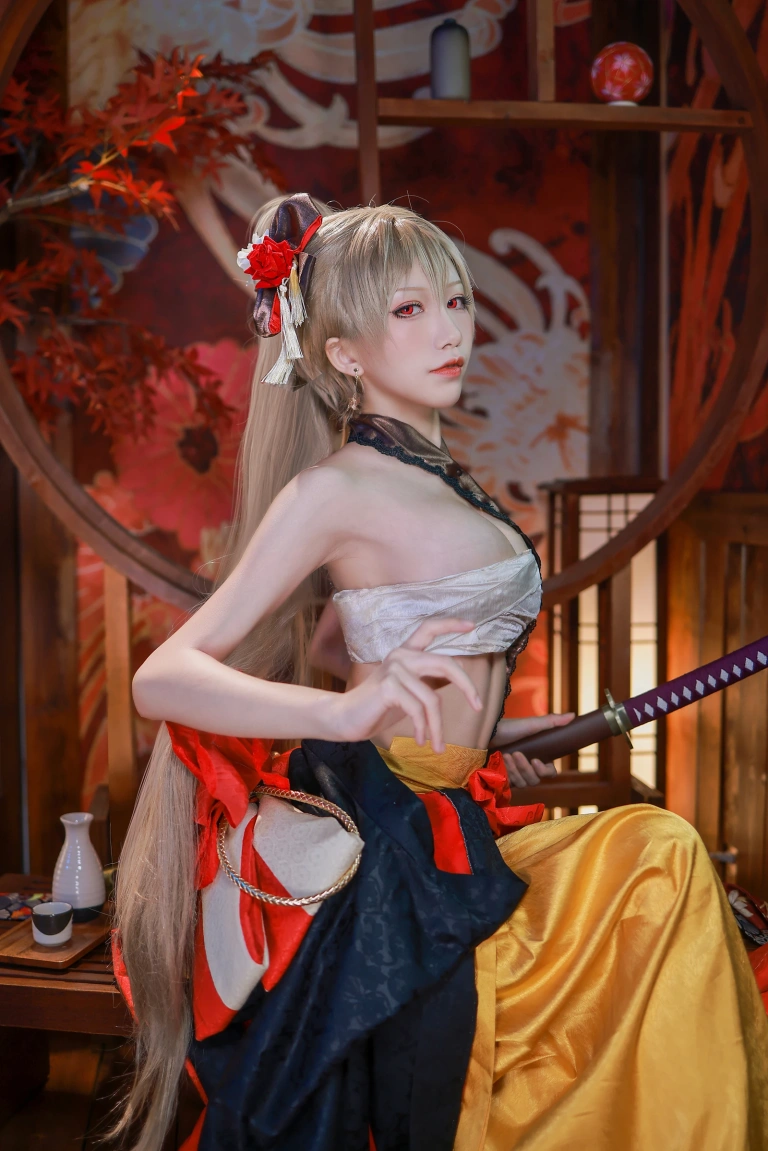 水淼Aqua《新春四组 让巴尔》主题写真：21张全套美图