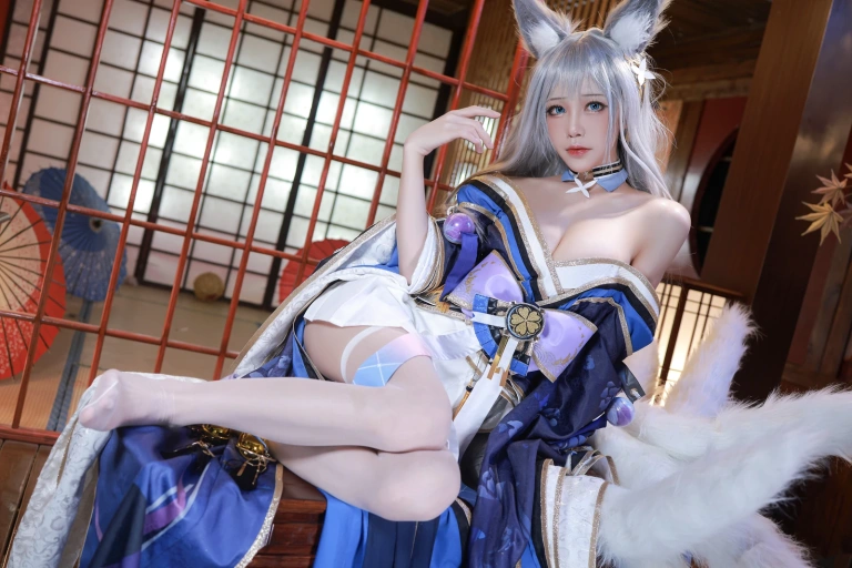 水淼Aqua《新春四组 信浓》主题写真：39张全套美图，含3个视频