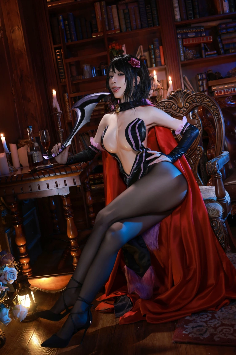 水淼Aqua《猎肠者》主题写真：75张全套美图