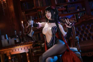 水淼Aqua《猎肠者》主题写真：75张全套美图