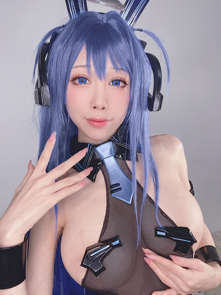 水淼Aqua《碧蓝航线 新泽西》主题写真：107张全套美图