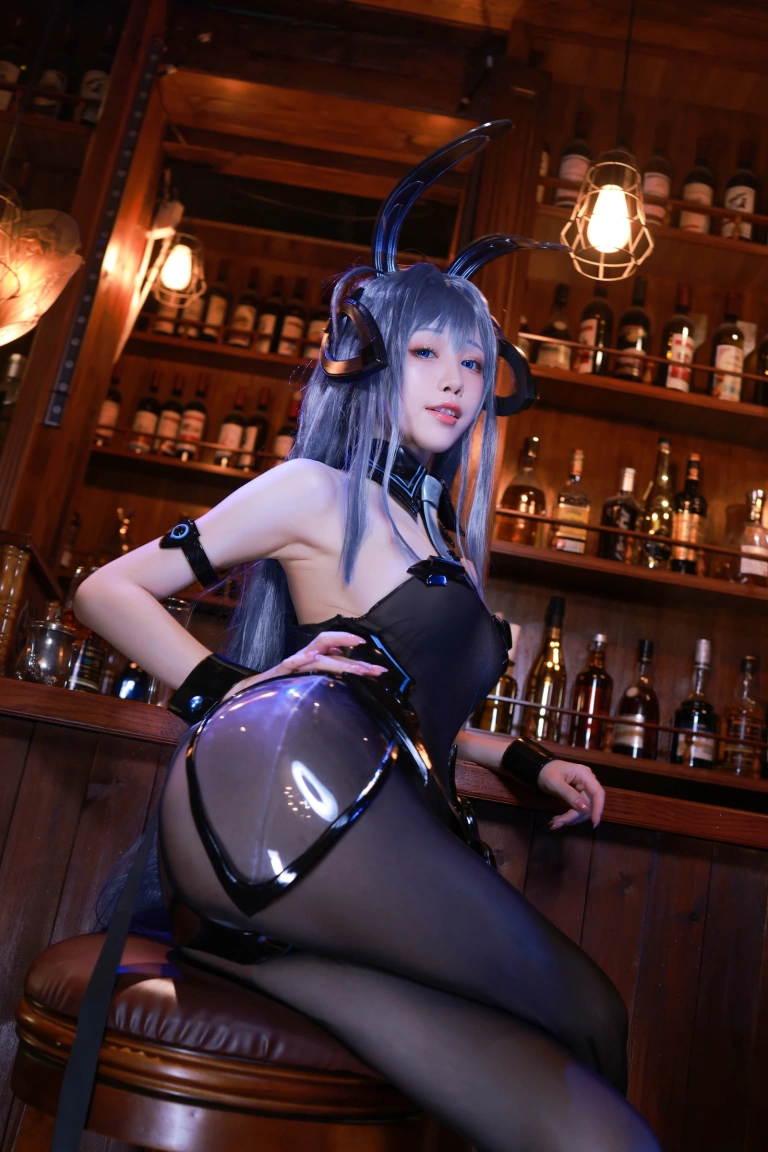 水淼Aqua《碧蓝航线 新泽西》主题写真：107张全套美图