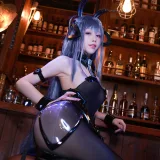 水淼Aqua《碧蓝航线 新泽西》主题写真：107张全套美图