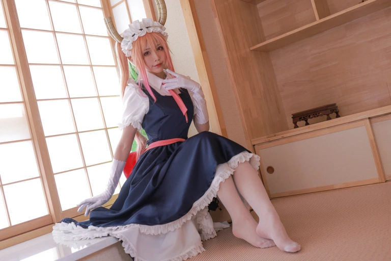 水淼Aqua《小林家的龙女仆》主题写真：101张全套美图
